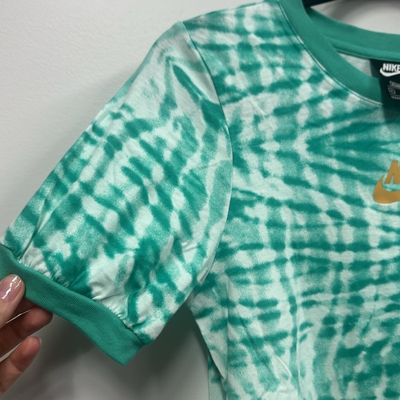 Nike green tie dye T-shirt dress XL big kids - Picture 3 of 6